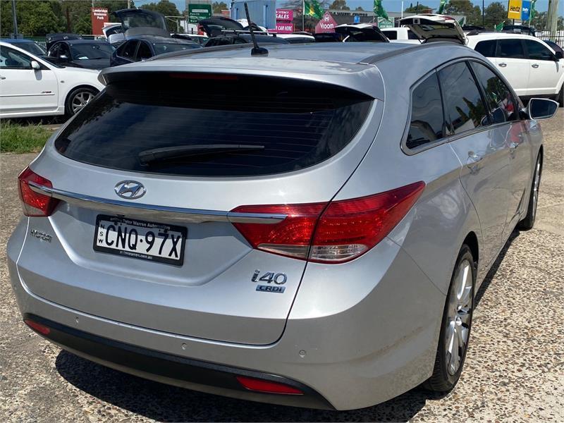 2012 Hyundai i40 VF Premium Tourer Silver 6 Speed Sports Automatic Wagon62932715612419111