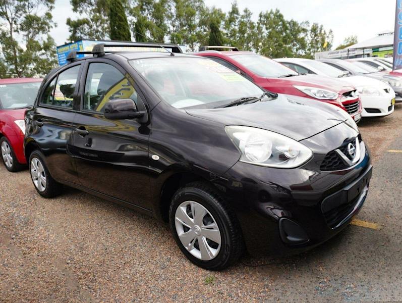 2015 Nissan Micra K13 Series 4 MY15 ST Purple 5 Speed Manual Hatchback62933711319811110