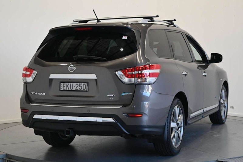 2014 Nissan Pathfinder R52 MY14 Ti X-tronic 4WD Brown 1 Speed Constant Variable Wagon62882773214851114