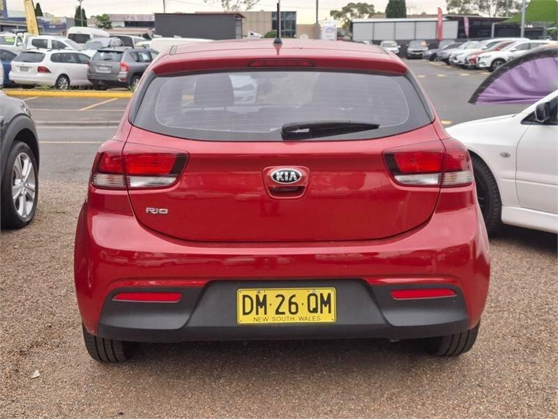 2017 Kia Rio YB MY17 S Red 4 Speed Sports Automatic Hatchback62934705383681114