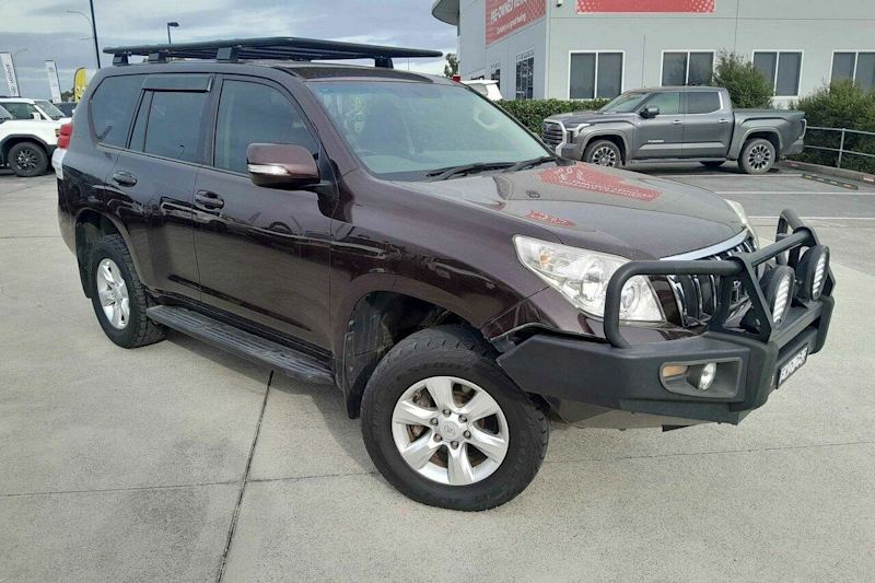 2010 Toyota Landcruiser Prado KDJ150R GXL Dark Furnace 5 Speed Automatic Wagon62935687200386110