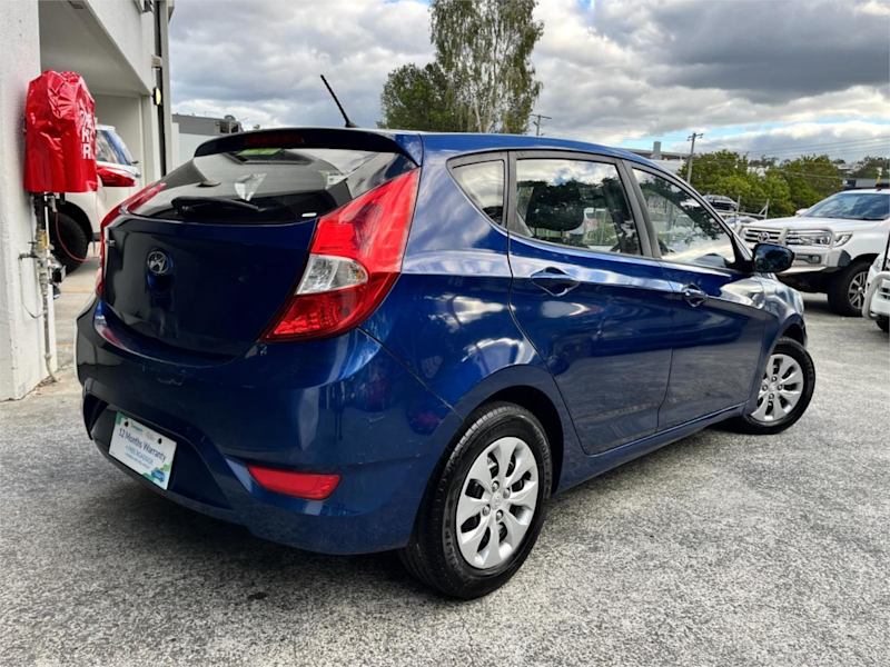2016 Hyundai Accent RB4 MY17 Active Blue 6 Speed Constant Variable Hatchback62885350456195111