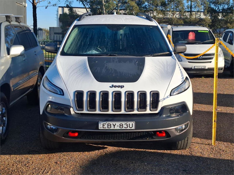 2018 Jeep Cherokee KL MY19 Trailhawk White 9 Speed Sports Automatic Wagon62937625524353111