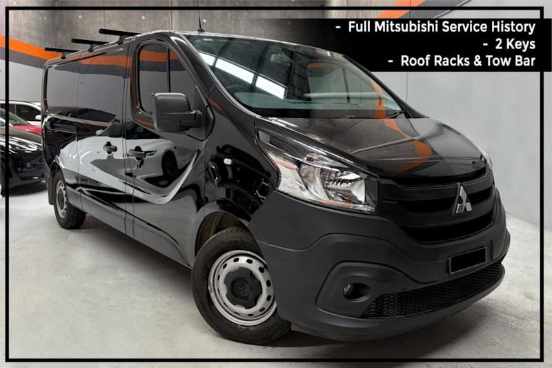 2020 Mitsubishi Express SN MY21 GLX LWB DCT Black 6 Speed Sports Automatic Dual Clutch Van62936662223875110