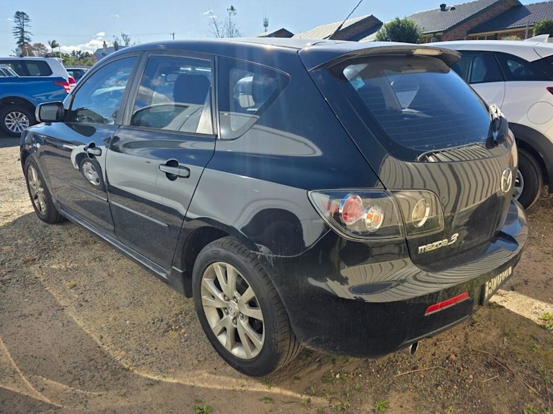 2007 Mazda 3 BK10F2 Maxx Sport Black 4 Speed Sports Automatic Hatchback62935690802179112