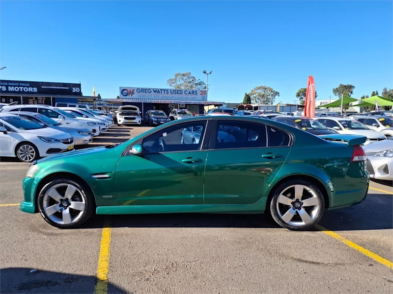 2009 Holden Commodore VE MY10 SV6 Green 6 Speed Automatic Sedan62935690281089113