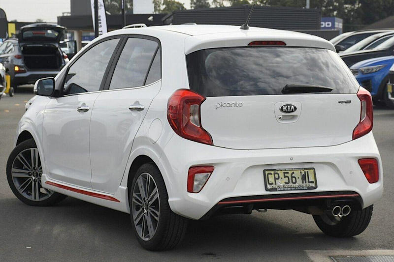 2018 Kia Picanto JA MY18 GT-Line Clear White 4 Speed Automatic Hatchback62932714657283112