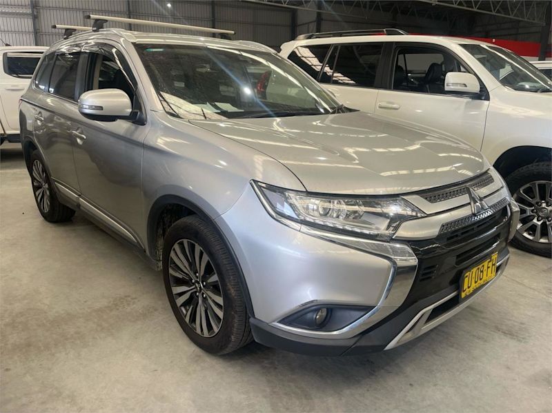 2019 Mitsubishi Outlander ZL MY19 LS AWD Silver, Chrome 6 Speed Constant Variable Wagon629337103929621127