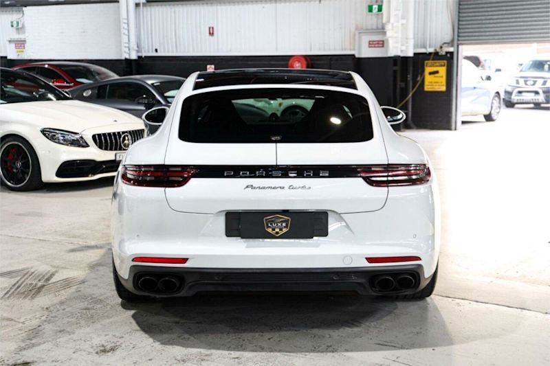2017 Porsche Panamera 971 MY18 Turbo PDK AWD White 8 Speed Sports Automatic Dual Clutch Sedan62938583710595114