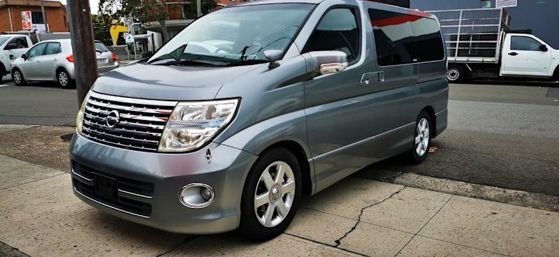 2007 Nissan Elgrand E51 Highway Star Grey 5 Speed Automatic Wagon62882766097155110