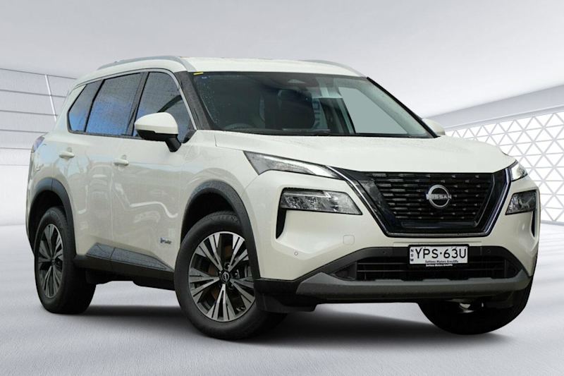 2024 Nissan X-Trail T33 MY25 ST-L e-4ORCE e-POWER Pearl White 1 Speed Automatic Wagon Hybrid62882729503105110