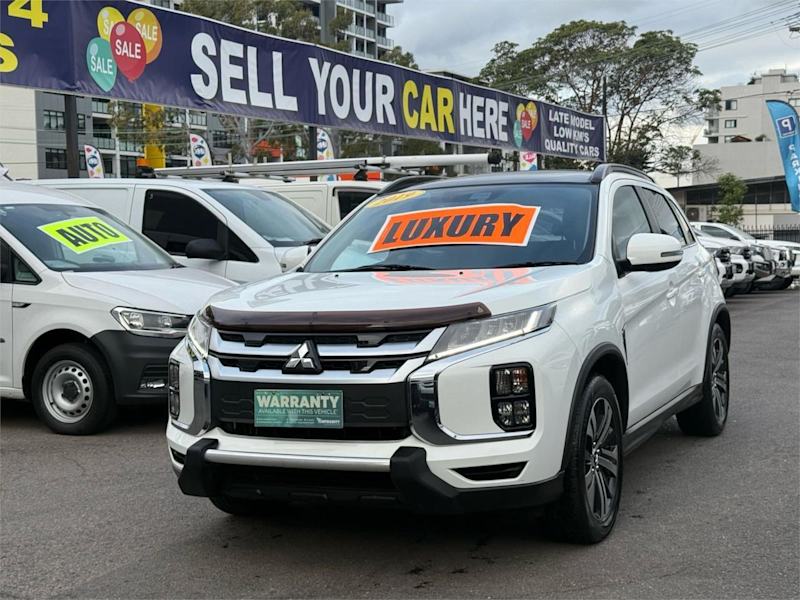 2019 Mitsubishi ASX XD MY20 Exceed (2WD) White Continuous Variable Wagon62882766600961113