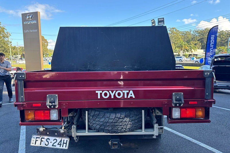 2024 Toyota Landcruiser Vdjl79R GXL Double Cab Merlot Red 5 Speed Manual Cab Chassis62935690078082113