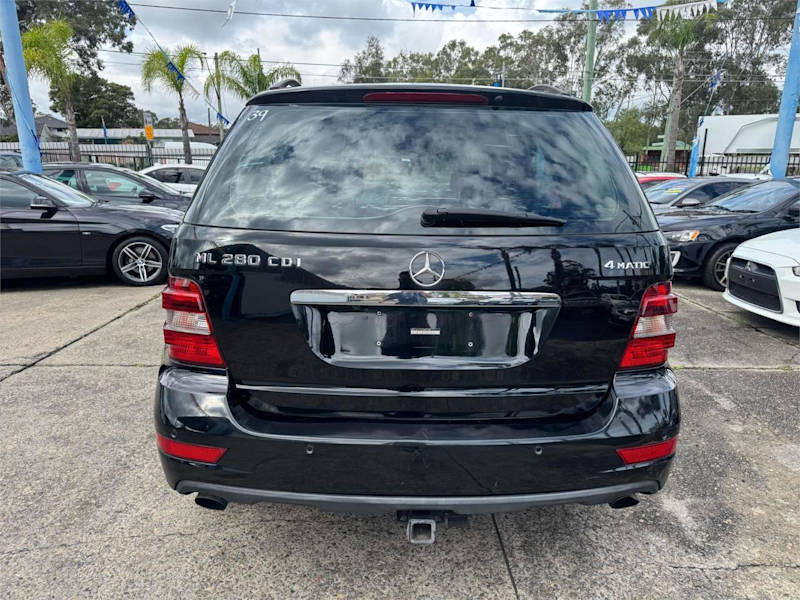 2008 Mercedes-Benz M-Class W164 MY09 ML280 CDI Black 7 Speed Sports Automatic Wagon62933708566019114