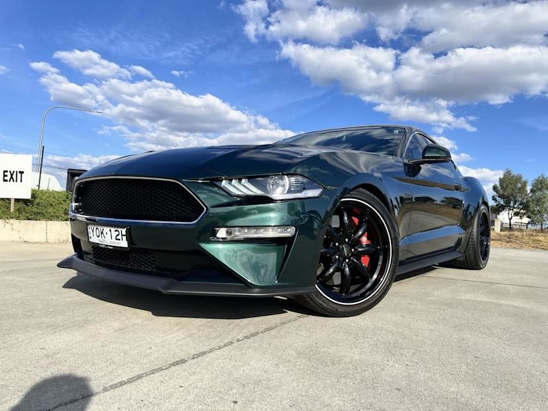 2018 Ford Mustang FN 2019MY BULLITT Green 6 Speed Manual FASTBACK - COUPE62936658082946119