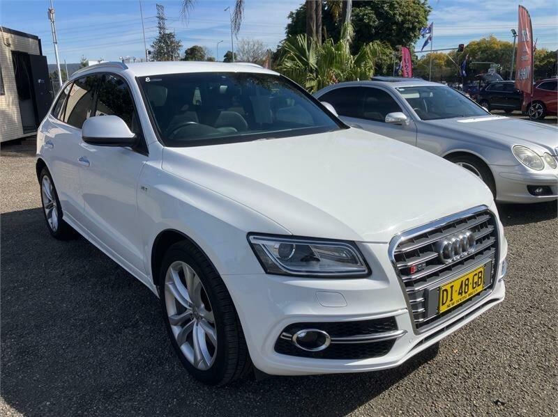 2014 Audi SQ5 8R MY15 TDI Tiptronic Quattro White 8 Speed Sports Automatic Wagon62882770508034110