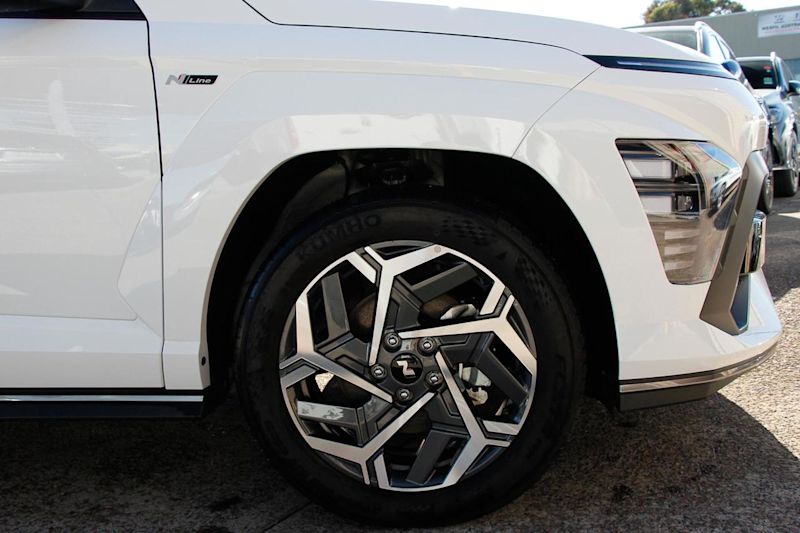2024 Hyundai Kona SX2.V2 MY25 Hybrid D-CT 2WD N Line White 6 Speed Sports Automatic Dual Clutch62939538158339113