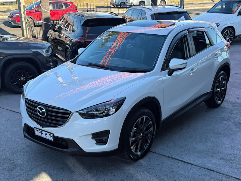 2015 Mazda CX-5 KE1022 Grand Touring SKYACTIV-Drive AWD White 6 Speed Sports Automatic Wagon62882730354819110