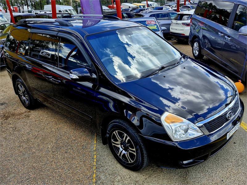 2011 Kia Grand Carnival VQ MY11 SI Aurora Black Pearl 6 Speed Sports Automatic Wagon62885349957762114