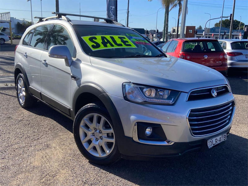 2016 Holden Captiva CG MY16 Active 7 Seater Silver, Chrome 6 Speed Automatic Wagon62935691014274110