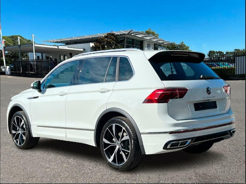2024 Volkswagen Tiguan 5N MY24 162TSI R-Line DSG 4MOTION White 7 Speed Sports Automatic Dual Clutch62934707398529112