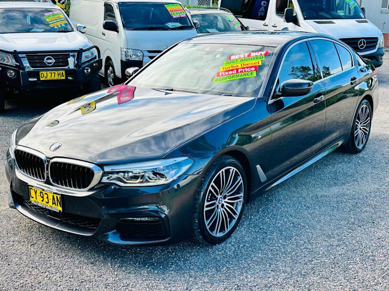 2020 BMW 5 Series G30 530d Steptronic M Sport Grey Metallic 8 Speed Sports Automatic Sedan62882772142851113
