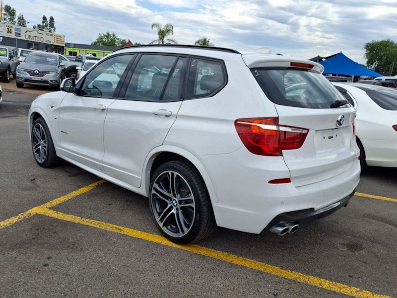 2017 BMW X3 F25 LCI xDrive30d Steptronic White 8 Speed Sports Automatic Wagon62935689387265114