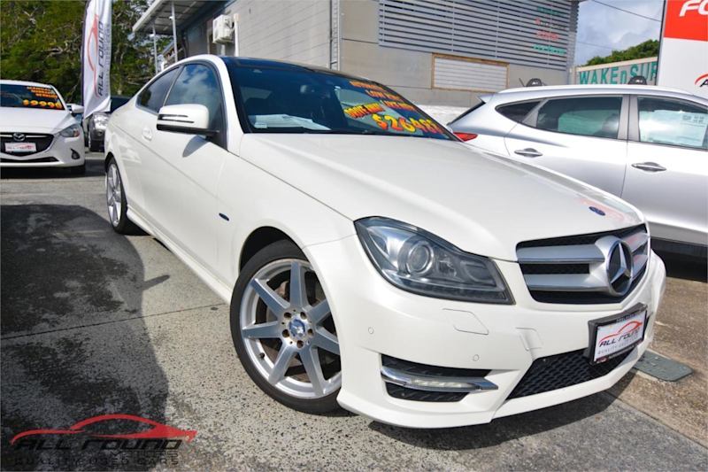 2012 Mercedes-Benz C350 W204 MY12 BE White 7 Speed Automatic G-Tronic Coupe62882738635267111