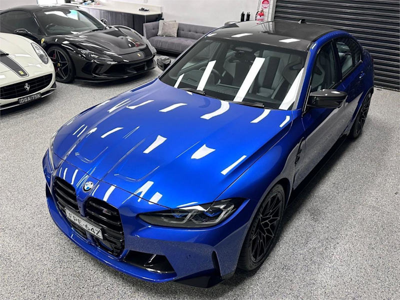 2021 BMW M3 G80 Competition M Steptronic Blue 8 Speed Sports Automatic Sedan62933705437569113