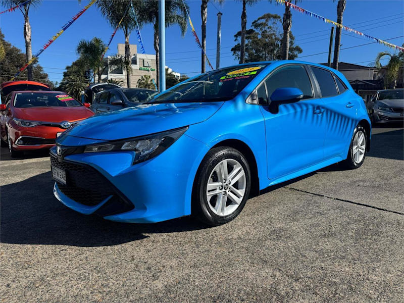 2021 Toyota Corolla Mzea12R Ascent Sport Blue 10 Speed Constant Variable Hatchback62934702509185116