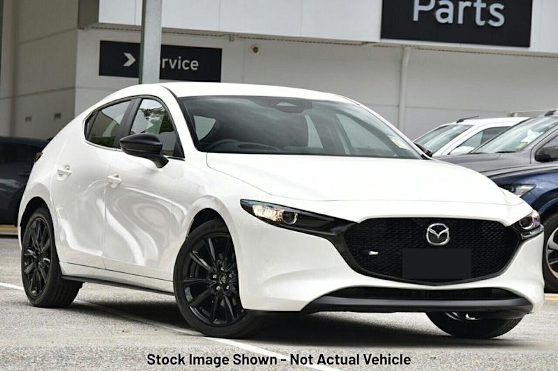 2025 Mazda 3 BP2HLA G25 SKYACTIV-Drive Evolve SP Snowflake White Pearl 6 Speed Sports Automatic62932714509827110