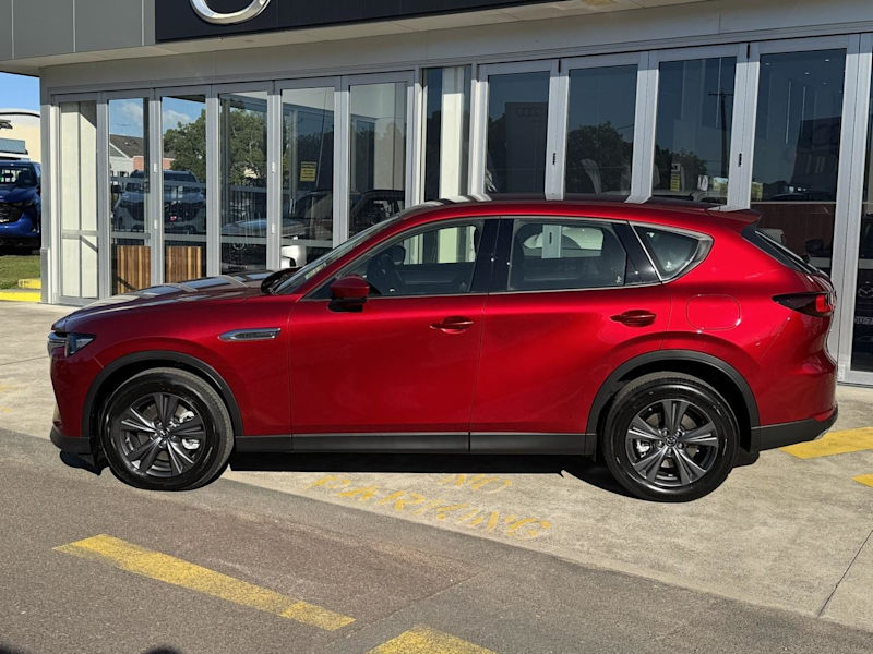 2025 Mazda CX-60 KH0HB P50e Skyactiv-Drive i-ACTIV AWD Evolve Soul Red Crystal 8 Speed62882734295297112