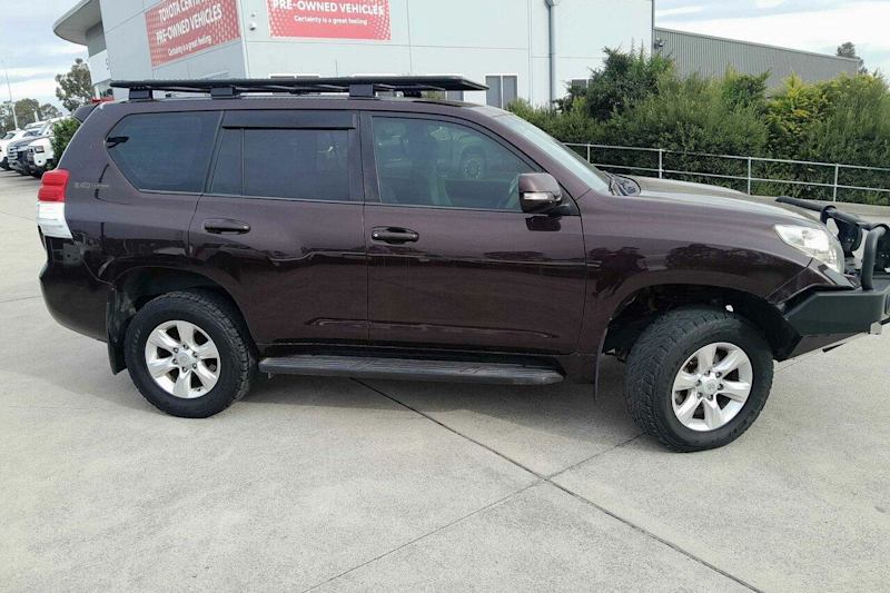 2010 Toyota Landcruiser Prado KDJ150R GXL Dark Furnace 5 Speed Automatic Wagon62935687200386114