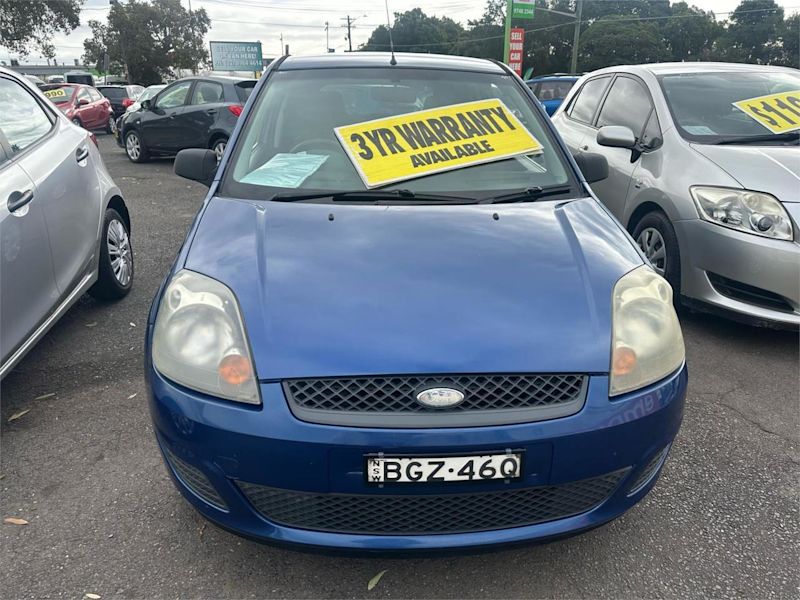 2008 Ford Fiesta WQ LX Blue 4 Speed Automatic Hatchback62934703232515112
