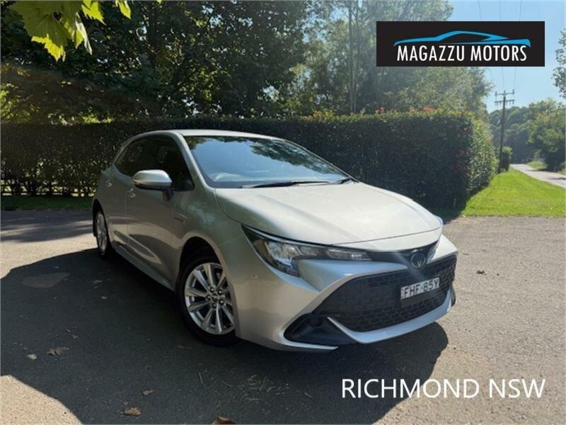 2022 Toyota Corolla ZWE219R Ascent Sport + Conv PK Hybrid Silver, Chrome Continuous Variable62933712585729111