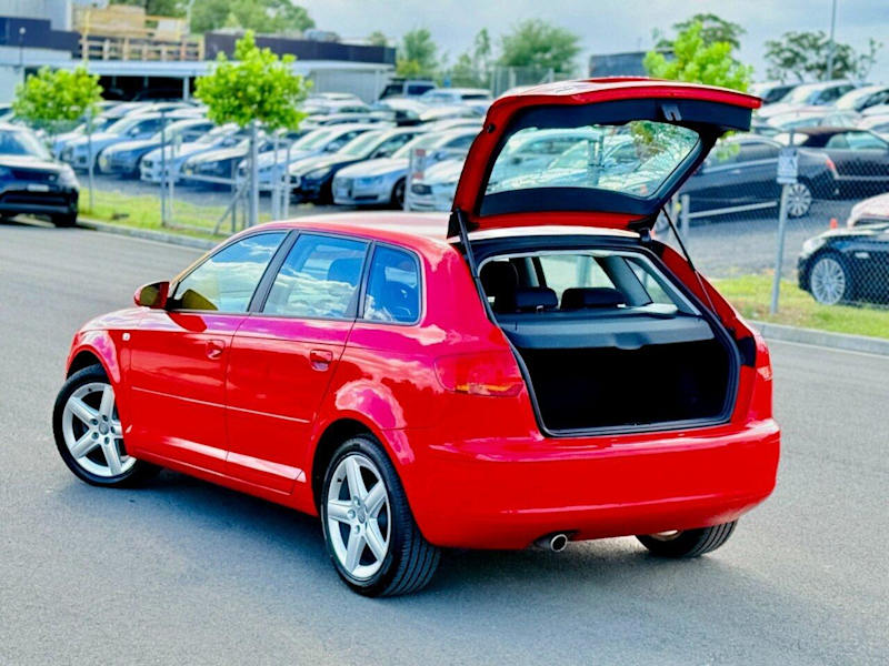 2006 Audi A3 8P Sportback 1.6 Attraction Red 6 Speed Automatic Tiptronic Hatchback62882767539074114