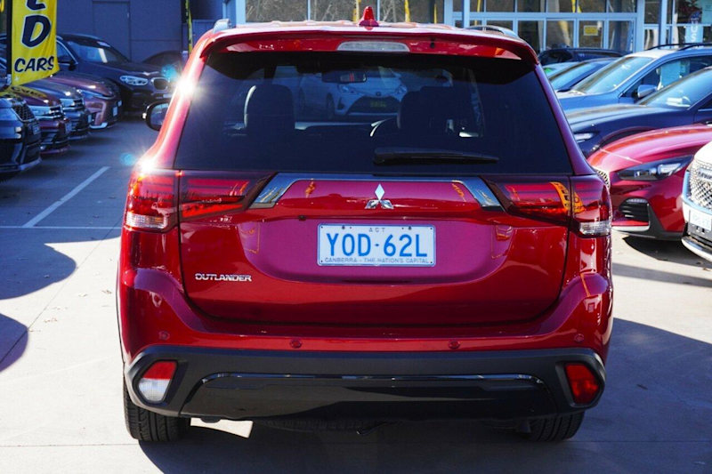 2020 Mitsubishi Outlander ZL MY20 Black Edition 2WD Red 6 Speed Constant Variable Wagon62939538151682114