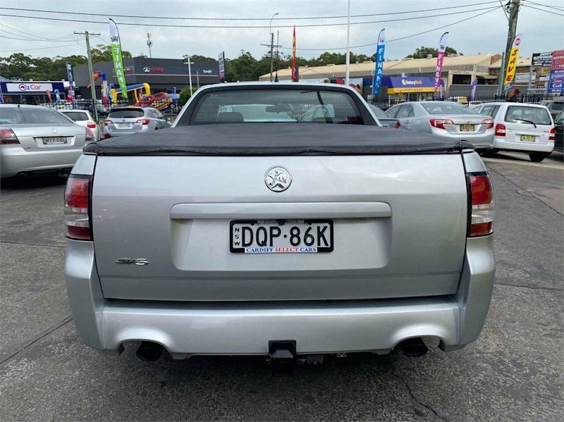 2011 Holden Commodore VE II SV6 Silver, Chrome 6 Speed Automatic Utility62882728297090113