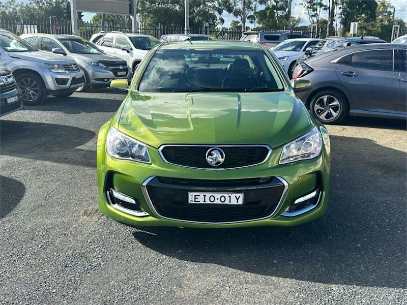 2016 Holden Commodore VF II SV6 Green 6 Speed Manual Sedan62937623713794112