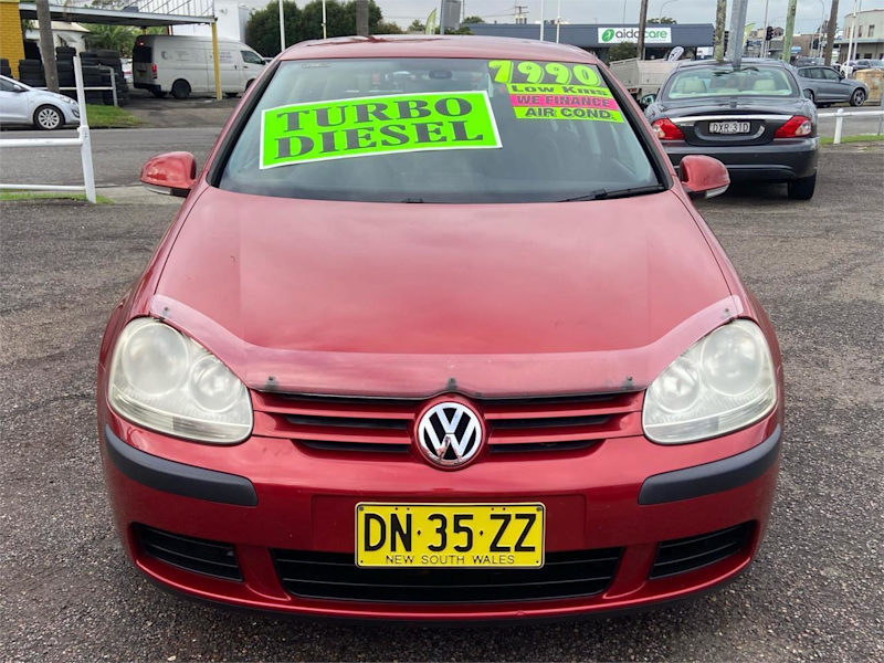 2007 Volkswagen Golf 1K MY08 Upgrade 2.0 TDI Comfortline Red 6 Speed Direct Shift Hatchback62882772707201112