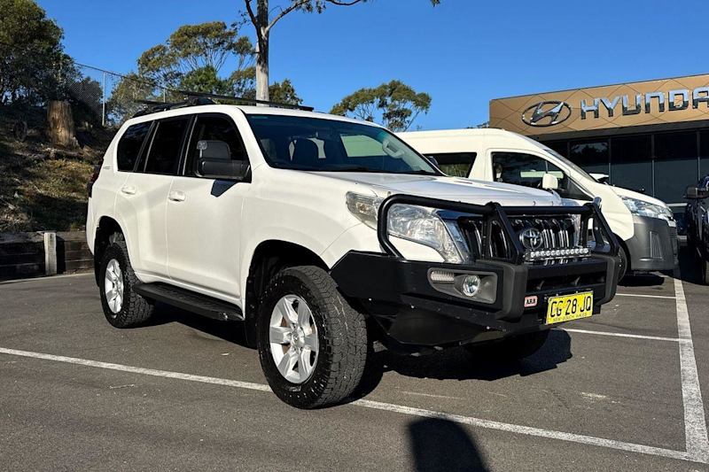 2015 Toyota Landcruiser Prado GDJ150R GXL Glacier White 6 Speed Sports Automatic Wagon62934702262145110