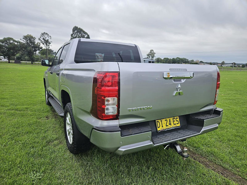 2024 Mitsubishi Triton MV MY24.5 GLX+ Pick-up Double Cab 4x4 Silver 6 Speed Sports Automatic Utility62935686073219114