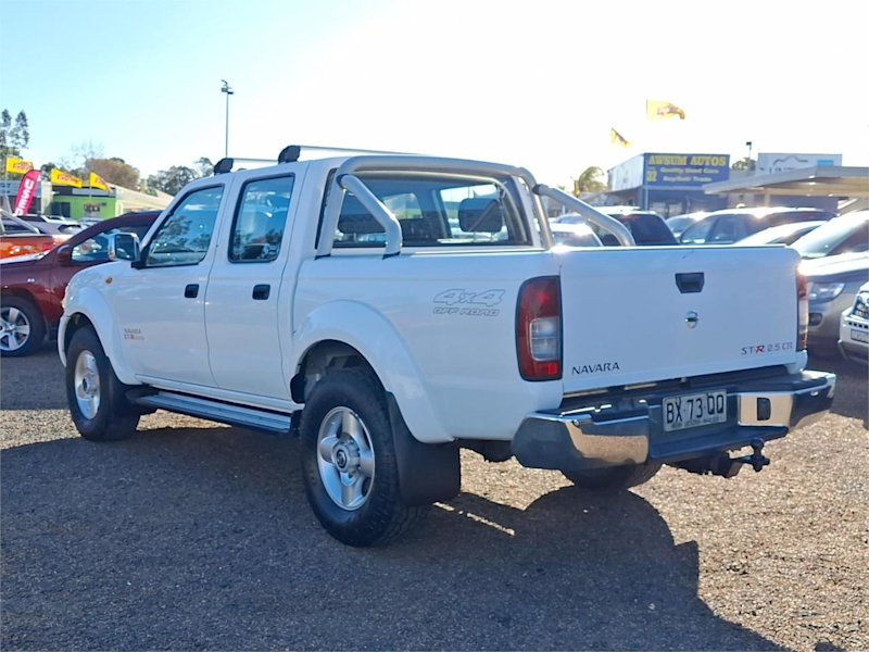 2013 Nissan Navara D22 S5 ST-R White 5 Speed Manual Utility62933707494787113