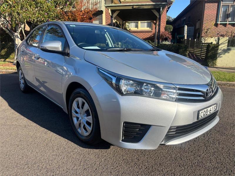 2014 Toyota Corolla ZRE172R Ascent Silver 7 Speed CVT Auto Sequential Sedan62934699443073117