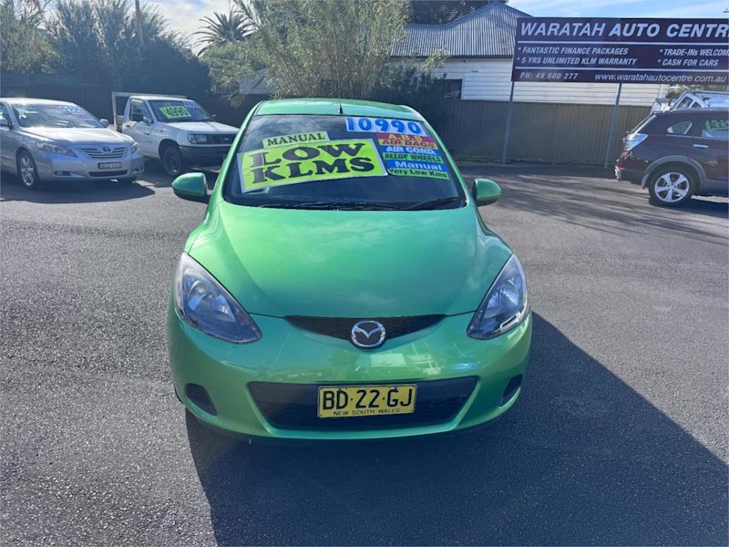 2009 Mazda 2 DE Neo Green 5 Speed Manual Hatchback62934698149635112