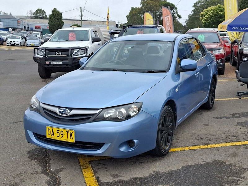 2011 Subaru Impreza MY11 R (AWD) Blue 4 Speed Automatic Sedan62882735624706112
