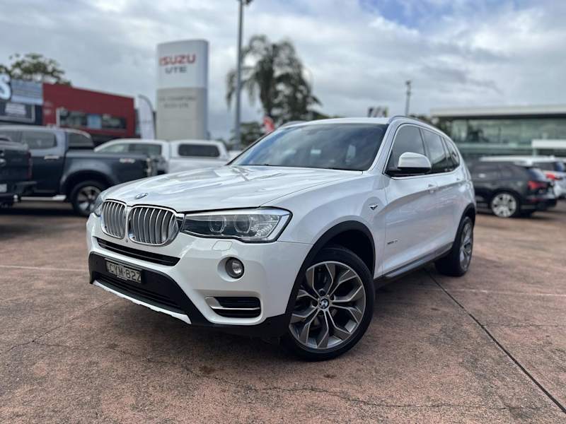 2015 BMW X3 F25 MY15 xDrive 30D White 8 Speed Automatic Wagon62932713496705110