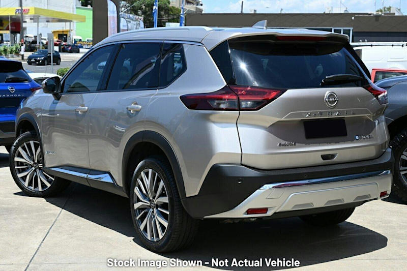 2024 Nissan X-Trail T33 MY25 Ti-L e-4ORCE e-POWER Brilliant Silver 1 Speed Automatic Wagon Hybrid62935687758339112