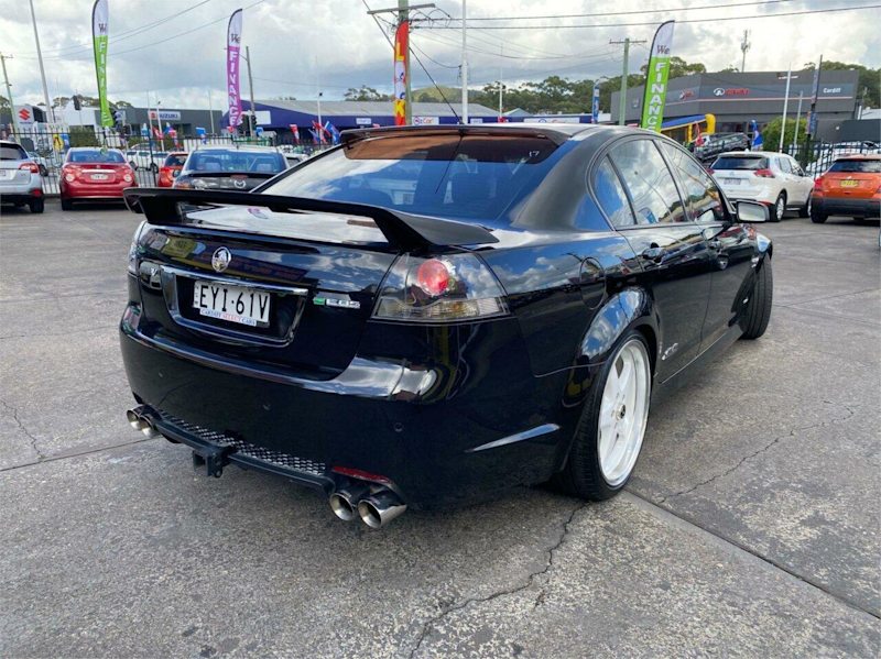 2011 Holden Commodore VE II SS-V Black 6 Speed Manual Sedan62882734479234112