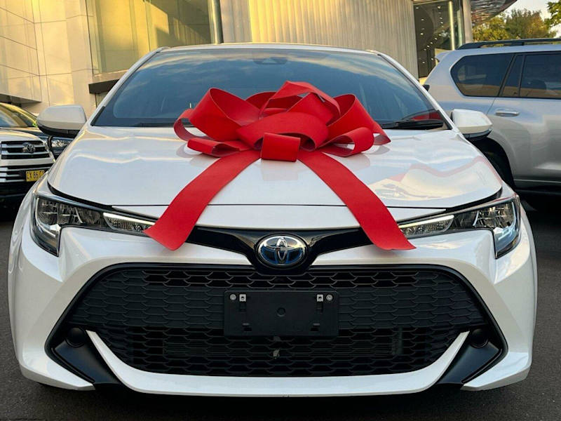 2022 Toyota Corolla ZWE211R Ascent Sport E-CVT Hybrid White 1 Speed Constant Variable Hatchback62933713707267112